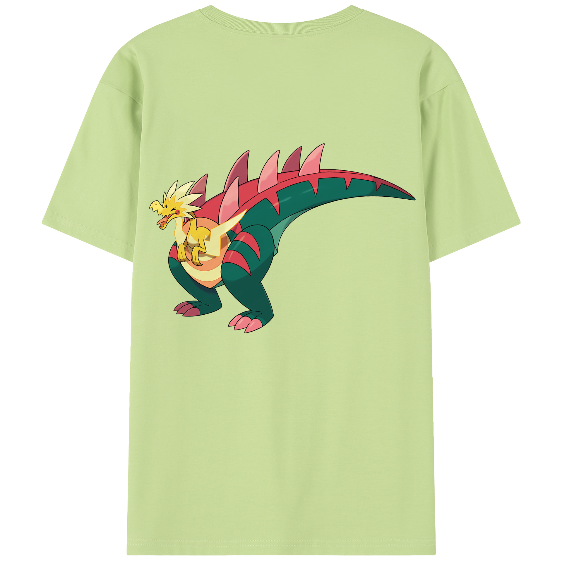 （画像用） ポケットモンスター Pokémon 綿100％半袖Tシャツ（背面プリント）